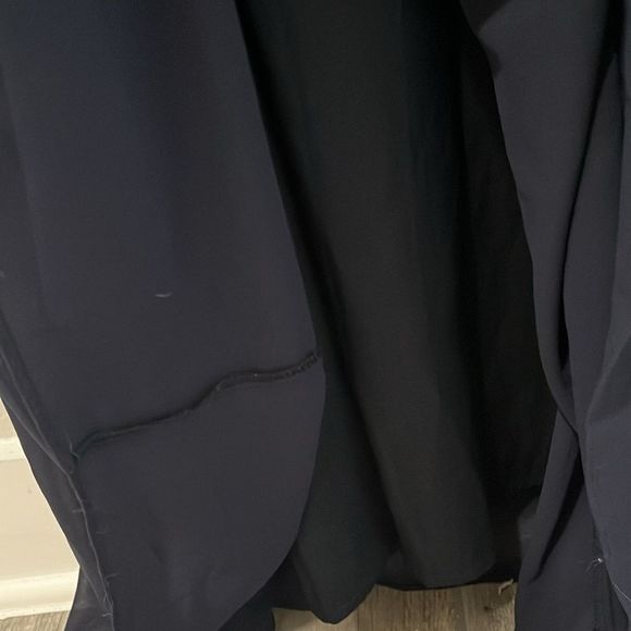 BHLDN (Anthropologie) Madrie High Neck Navy Blue Dress, Size 4 - Picture 7 of 11